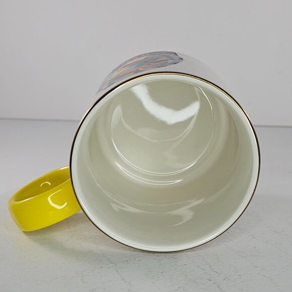 Tabitha Brown Stoneware Mug Colorful Doodle Dog - Picture 8 of 8